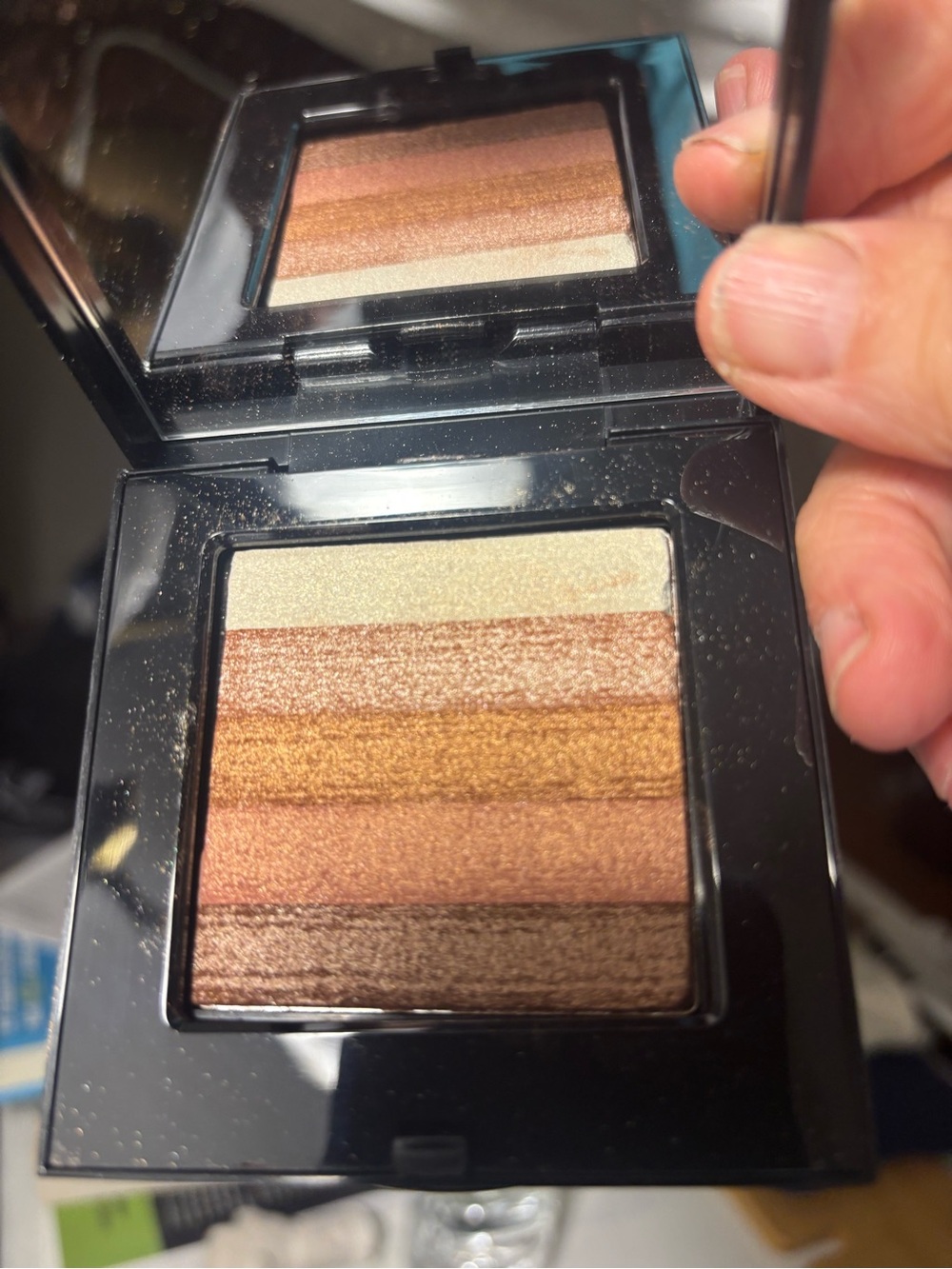 Bobbi Brown Bronze & Gold Multi-Tone Highlighter Palette - Never Been Used